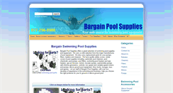 Desktop Screenshot of bargainpoolsupplies.com